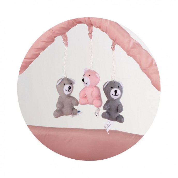 Chipolino Travel Cot Luna Powder Pink Chipolino Travel Cot Luna Powder Pink