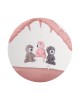 Chipolino Travel Cot Luna Powder Pink Chipolino Travel Cot Luna Powder Pink