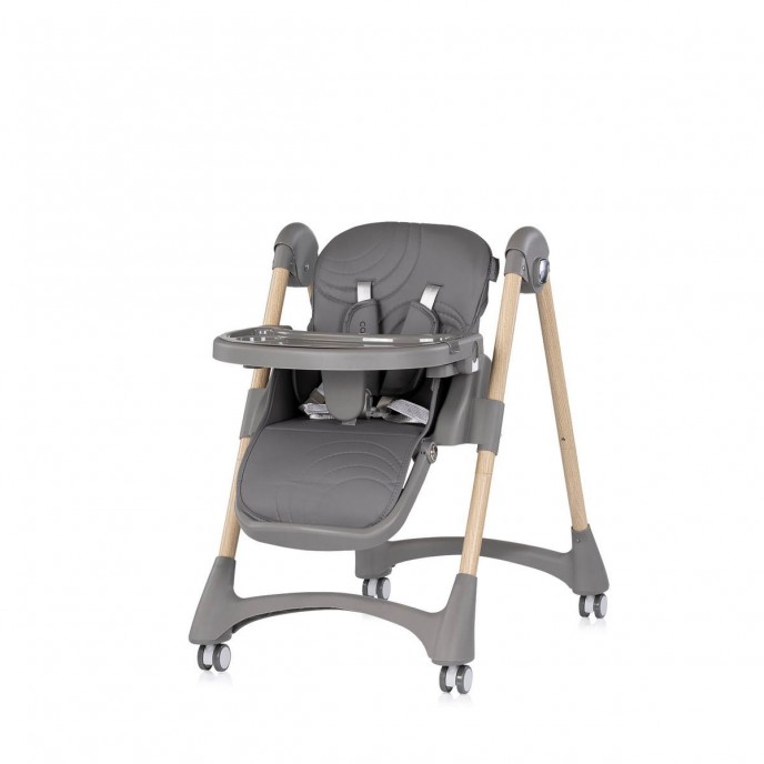 Chipolino Highchair Candy Shop Charcoal