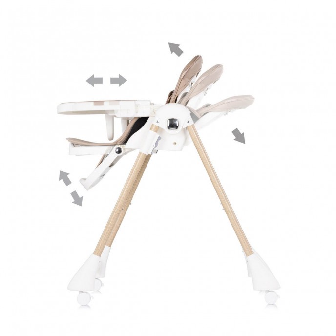 Chipolino Highchair Candy Shop Latte