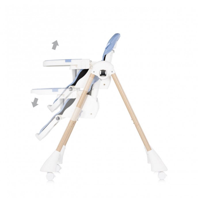 Chipolino Highchair Candy Shop Sky Blue