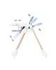 Chipolino Highchair Candy Shop Sky Blue