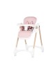 Chipolino Highchair Candy Shop Powder Pink