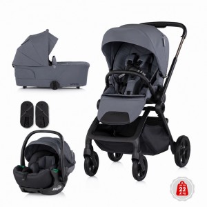 Chipolino Travel System Winner Charcoal