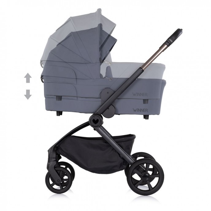 Chipolino Travel System Winner Charcoal Chipolino Travel System Winner Charcoal