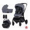Chipolino Travel System Winner Charcoal