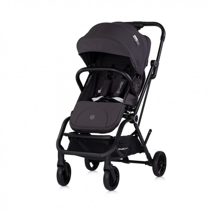 Chipolino Stroller Reversible Go Twist 360 Charcoal Chipolino Stroller Reversible Go Twist 360 Charcoal