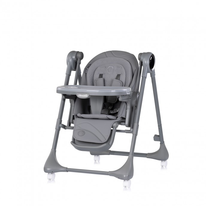 Chipolino Highchair and Electric Swing Master Class Charcoal