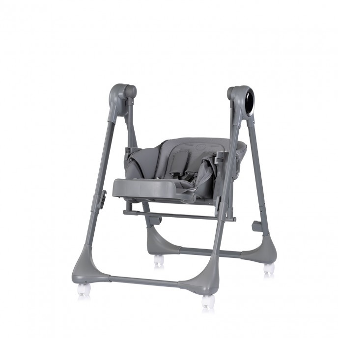 Chipolino Highchair and Electric Swing Master Class Charcoal