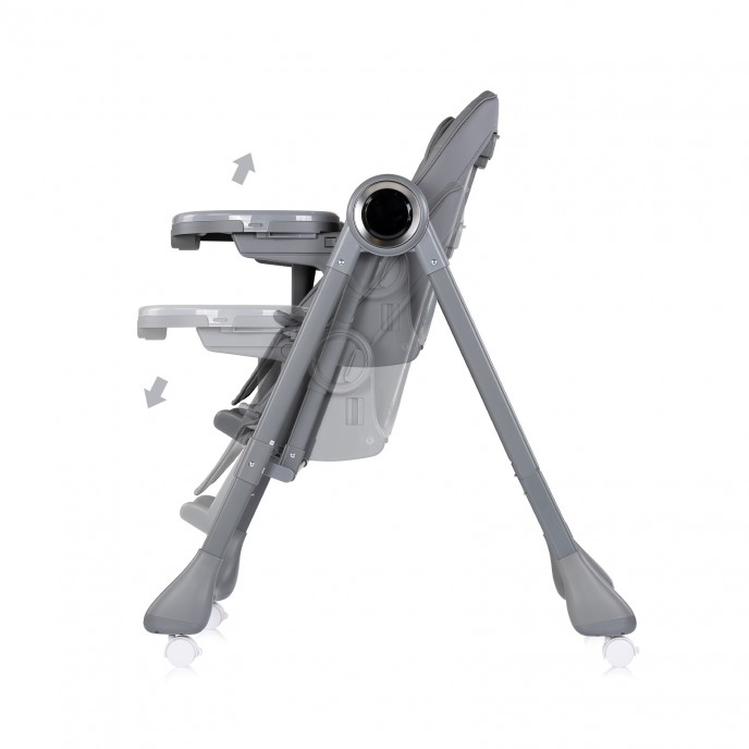 Chipolino Highchair and Electric Swing Master Class Charcoal