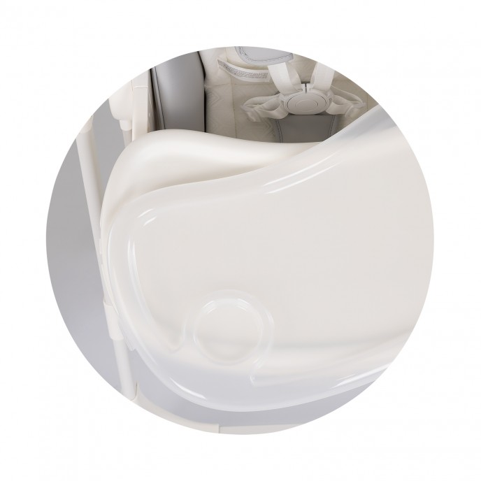 Chipolino Highchair and Electric Swing Master Class Cashmere