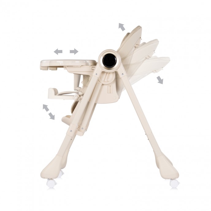 Chipolino Highchair and Electric Swing Master Class Latte