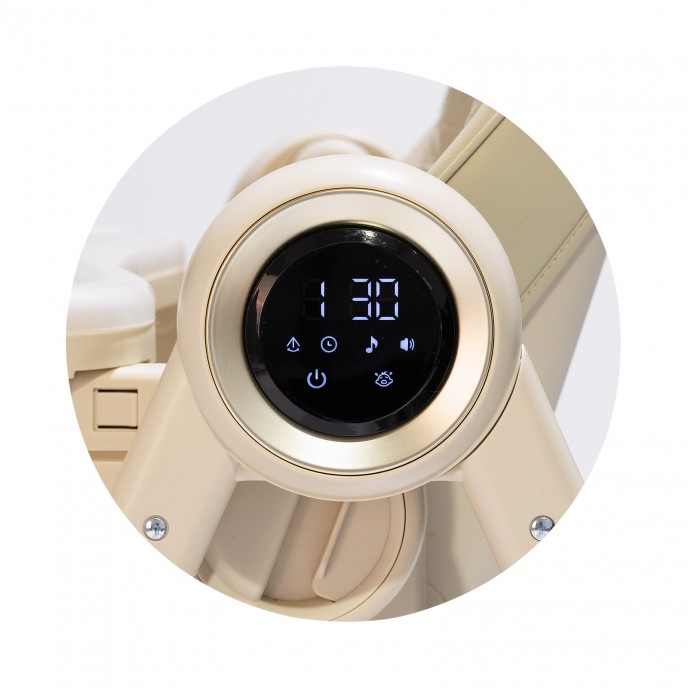 Chipolino Highchair and Electric Swing Master Class Cashmere