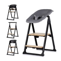 Chipolino Highchair Quatro 4 in 1 Charcoal