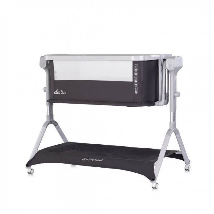 Chipolino Co-Sleeper Electric Electra Charcoal