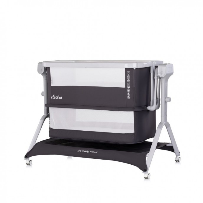Chipolino Co-Sleeper Electric Electra Charcoal