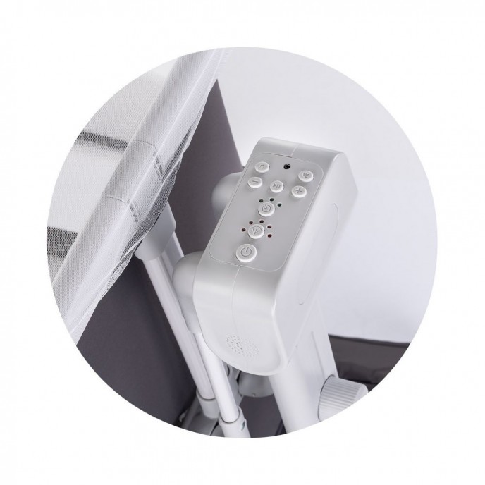 Chipolino Co-Sleeper Electric Electra Charcoal