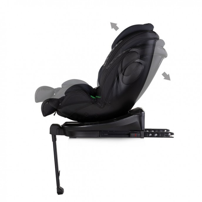 Chipolino Carseat I-Size ISOfix 360 Hypnotic Plus Charcoal (40-150cm) Chipolino Carseat I-Size ISOfix 360 Hypnotic Plus Charcoal (40-150cm)