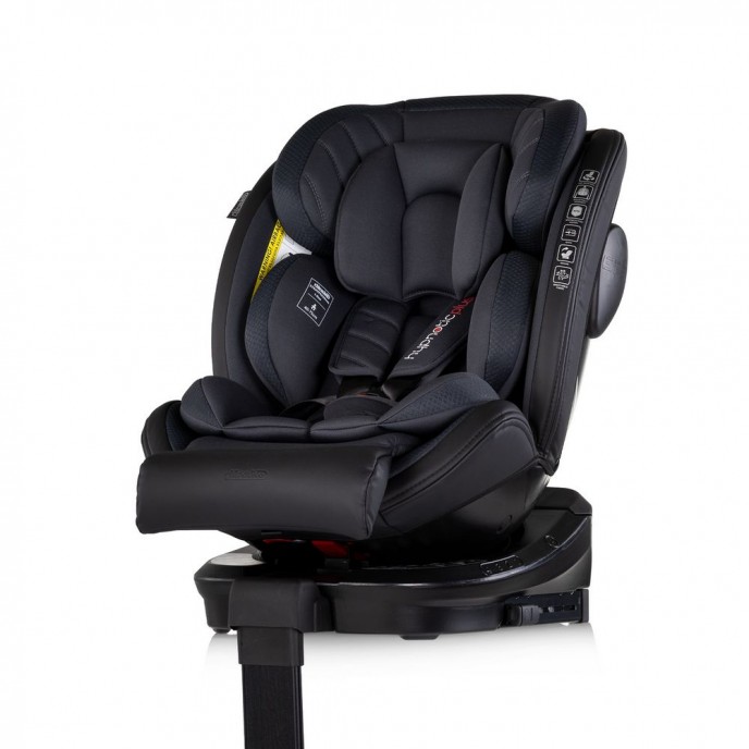 Chipolino Carseat I-Size ISOfix 360 Hypnotic Plus Charcoal (40-150cm) Chipolino Carseat I-Size ISOfix 360 Hypnotic Plus Charcoal (40-150cm)