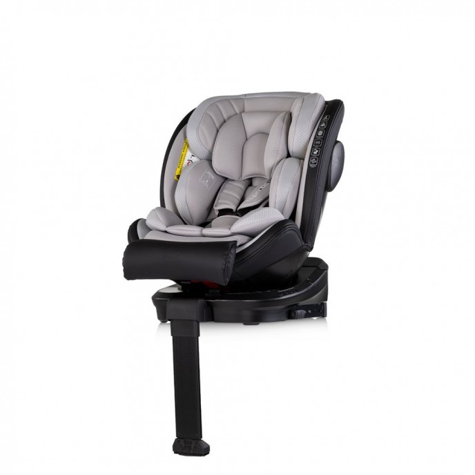 Chipolino Carseat I-Size ISOfix 360 Hypnotic Plus Platinum (40-150cm) Chipolino Carseat I-Size ISOfix 360 Hypnotic Plus Platinum (40-150cm)