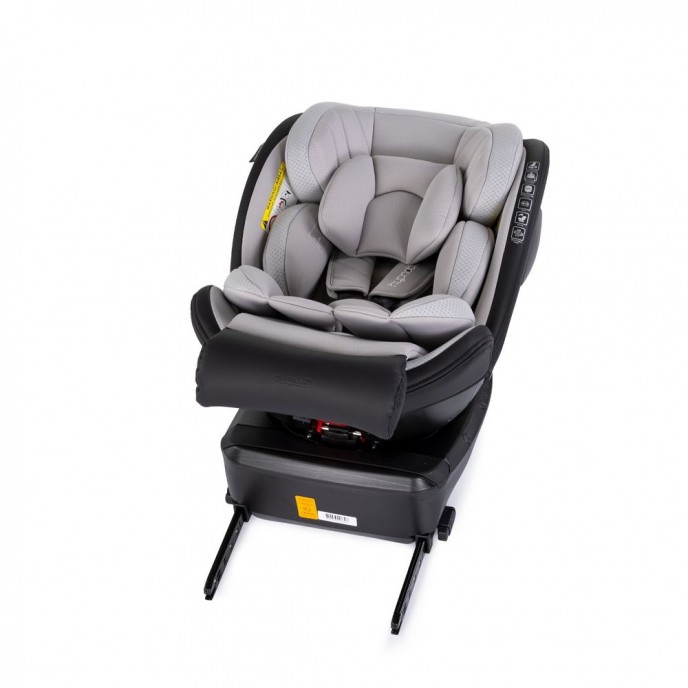 Chipolino Carseat I-Size ISOfix 360 Hypnotic Plus Platinum (40-150cm) Chipolino Carseat I-Size ISOfix 360 Hypnotic Plus Platinum (40-150cm)