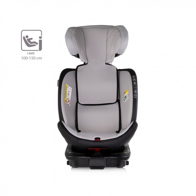 Chipolino Carseat I-Size ISOfix 360 Hypnotic Plus Platinum (40-150cm) Chipolino Carseat I-Size ISOfix 360 Hypnotic Plus Platinum (40-150cm)