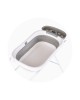 Chipolino Foldable Bath with Stand Slim Grey