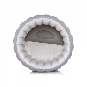 Chipolino Bath Inflatable with Pump Bubble Nest Grey Chipolino Bath Inflatable with Pump Bubble Nest Grey