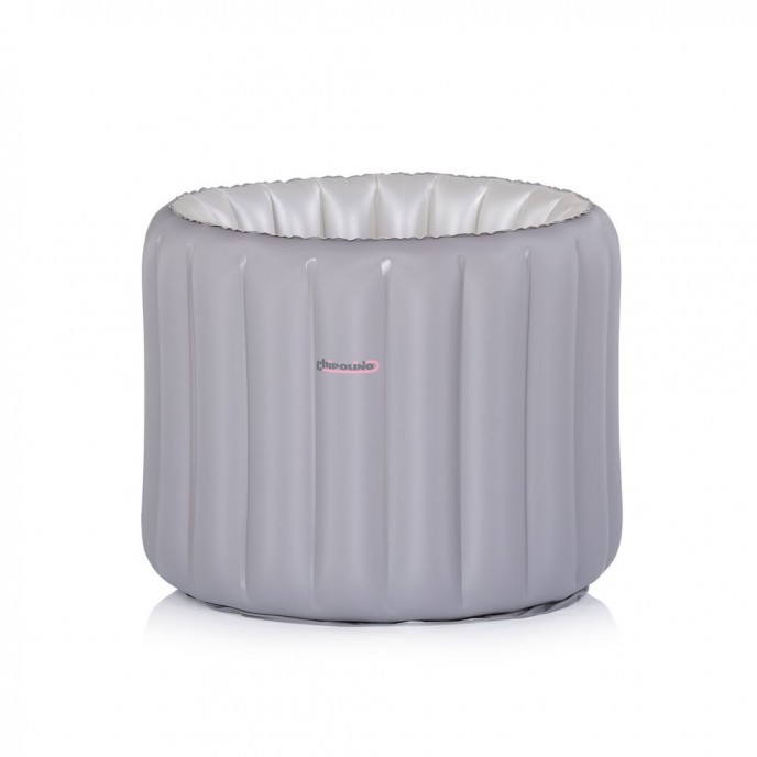 Chipolino Bath Inflatable with Pump Bubble Nest Grey