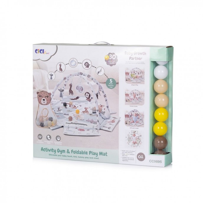 Chipolino Playmat and Ball Pit Animal Adventures Chipolino Playmat and Ball Pit Animal Adventures
