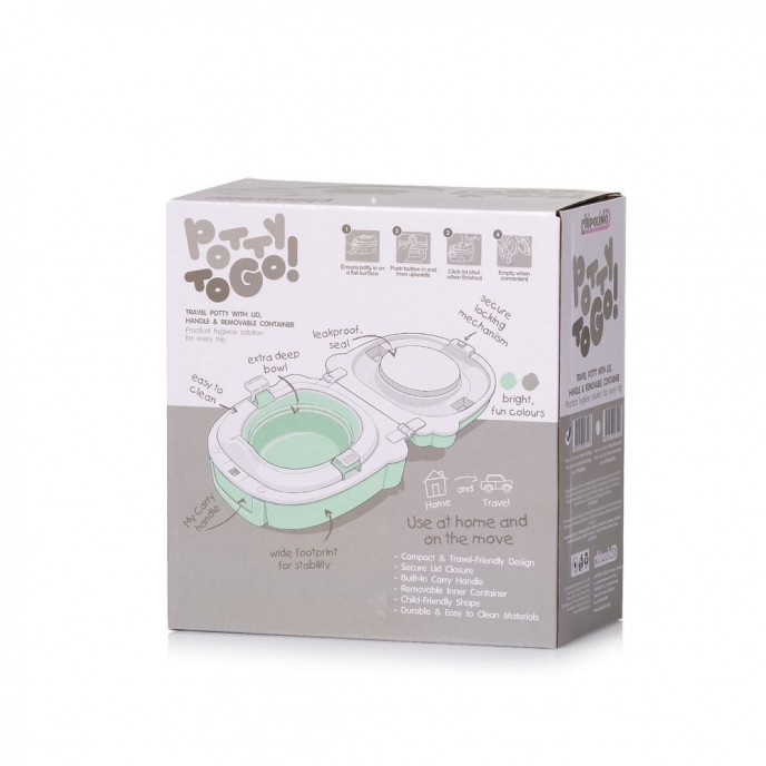 Chipolino Travel Potty Portable Potty To Go Beige Chipolino Travel Potty Portable Potty To Go Beige