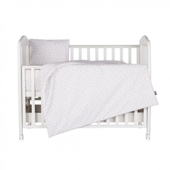 Chipolino Bedding Set 5pc Beige Stars