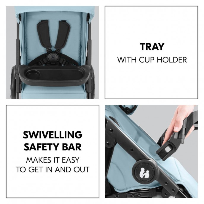 Hauck Stroller Shop n Care Dusty Blue Hauck Stroller Shop n Care Dusty Blue