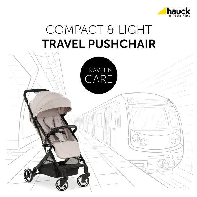 Hauck Stroller Travel n Care Beige Hauck Stroller Travel n Care Beige