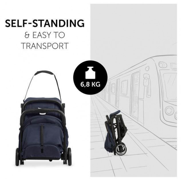 Hauck Stroller Travel n Care Navy Blue Hauck Stroller Travel n Care Navy Blue