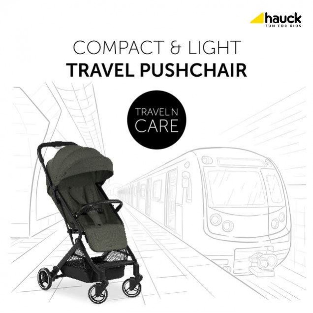 Hauck Stroller Travel n Care Dark Olive Hauck Stroller Travel n Care Dark Olive