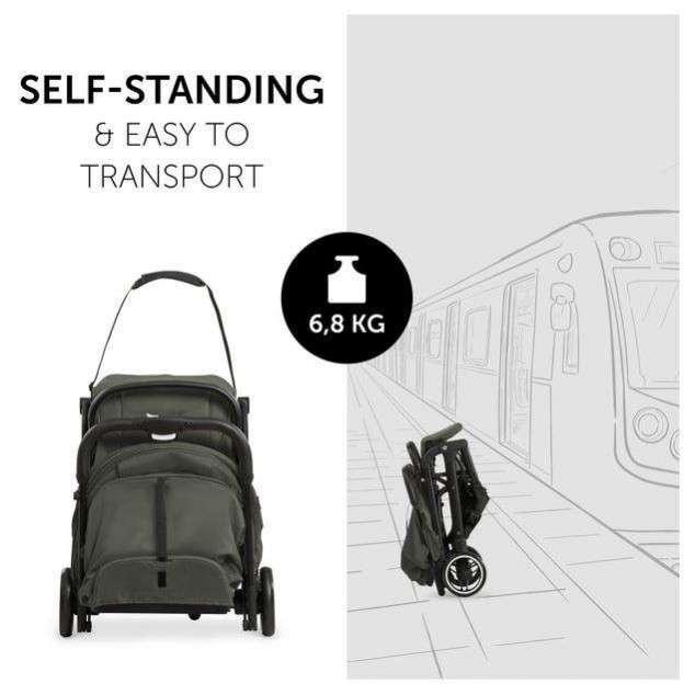 Hauck Stroller Travel n Care Dark Olive Hauck Stroller Travel n Care Dark Olive