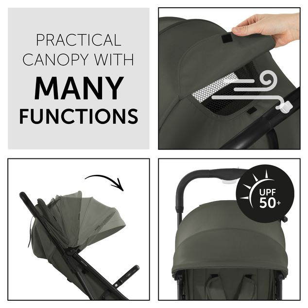 Hauck Stroller Travel n Care Dark Olive Hauck Stroller Travel n Care Dark Olive