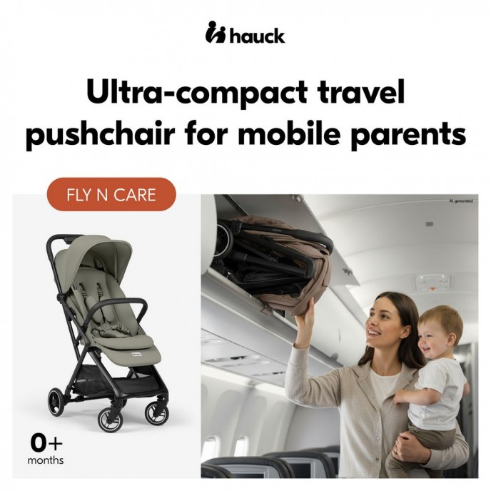 Hauck Stroller Fly n Care Sage Hauck Stroller Fly n Care Sage