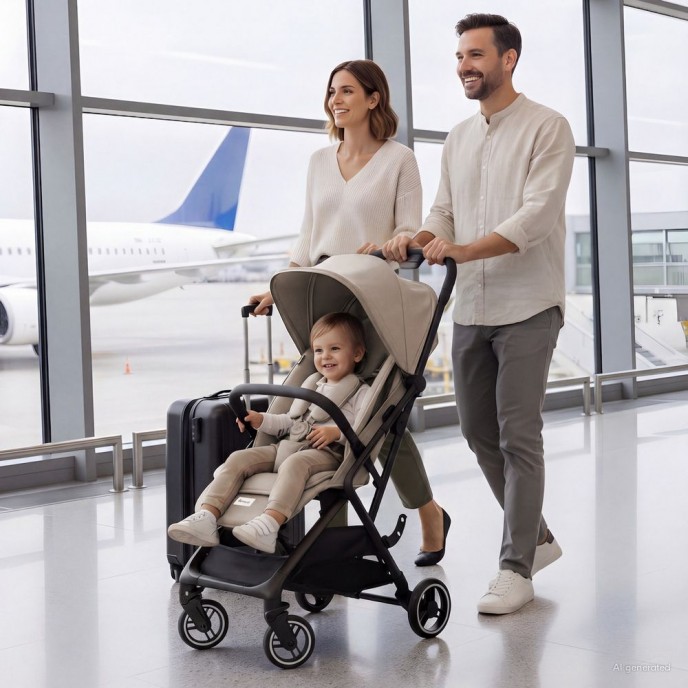 Hauck Stroller Fly n Care Mocha Hauck Stroller Fly n Care Mocha