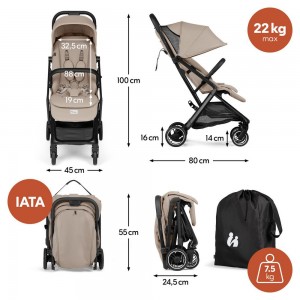Hauck Stroller Fly n Care Mocha