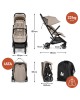 Hauck Stroller Fly n Care Mocha Hauck Stroller Fly n Care Mocha
