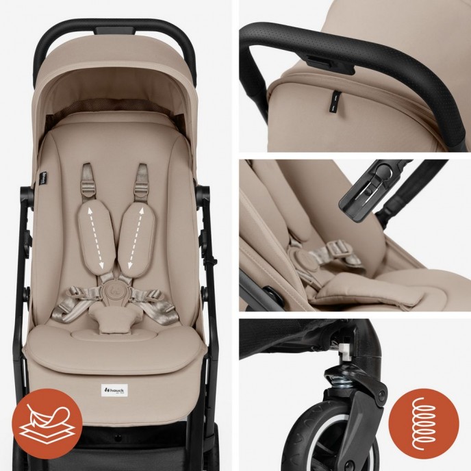 Hauck Stroller Fly n Care Mocha Hauck Stroller Fly n Care Mocha