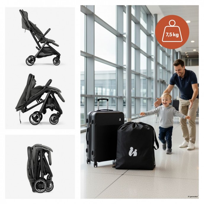 Hauck Stroller Fly n Care Stone