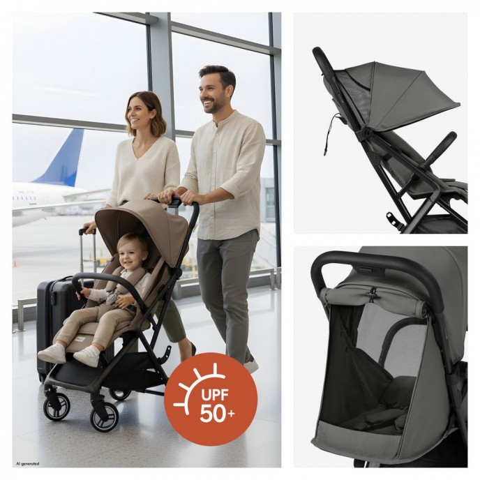 Hauck Stroller Fly n Care Stone