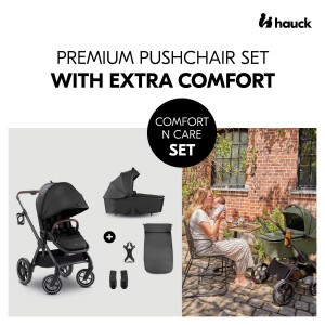 Hauck Travel System Comfort n Care Set Black