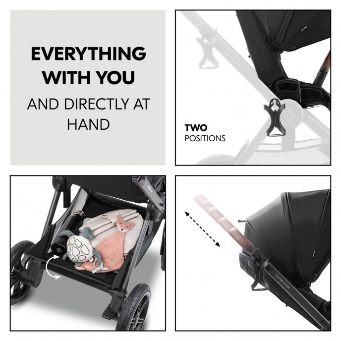 Hauck Travel System Comfort n Care Set Black