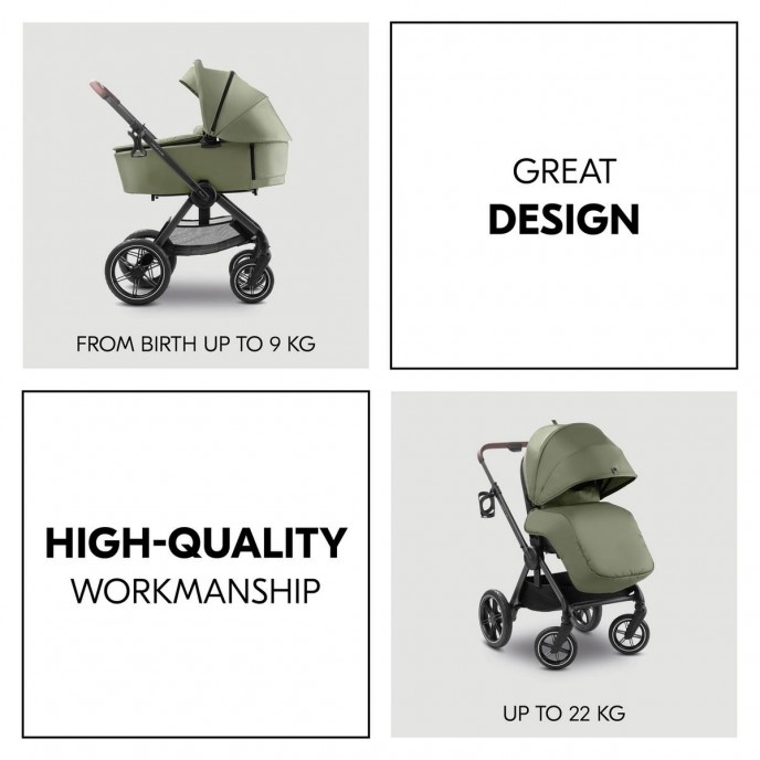 Hauck Travel System Comfort n Care Set Olive