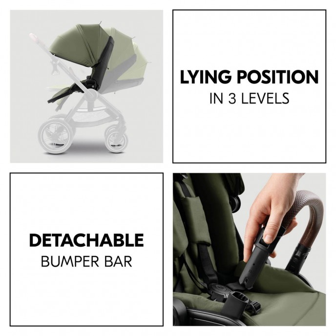 Hauck Travel System Comfort n Care Set Olive