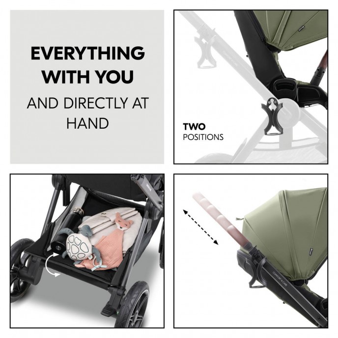 Hauck Travel System Comfort n Care Set Olive